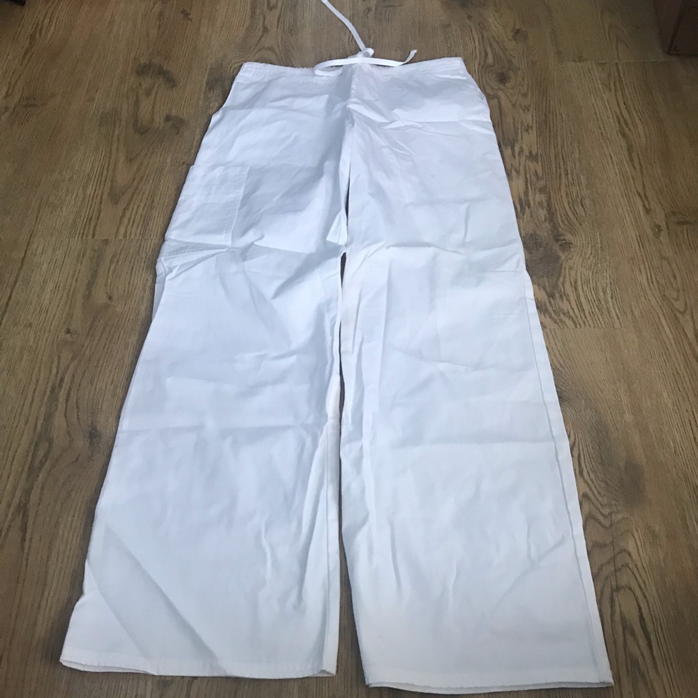 Scrubs. White scrub bottoms. Never worn
